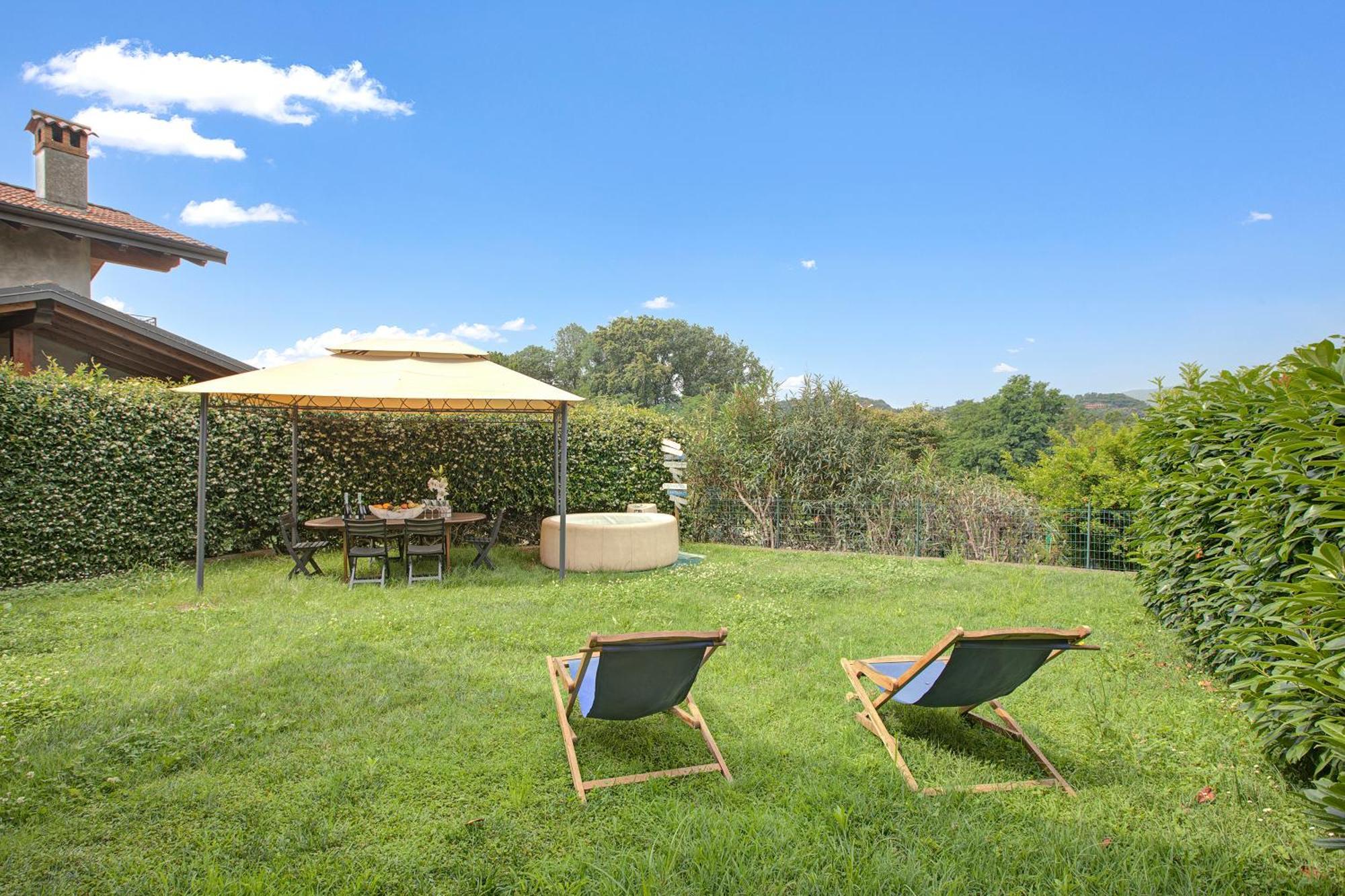 La Luna Nel Lago Lake View Garden - Happy Rentals Ispra Exterior foto